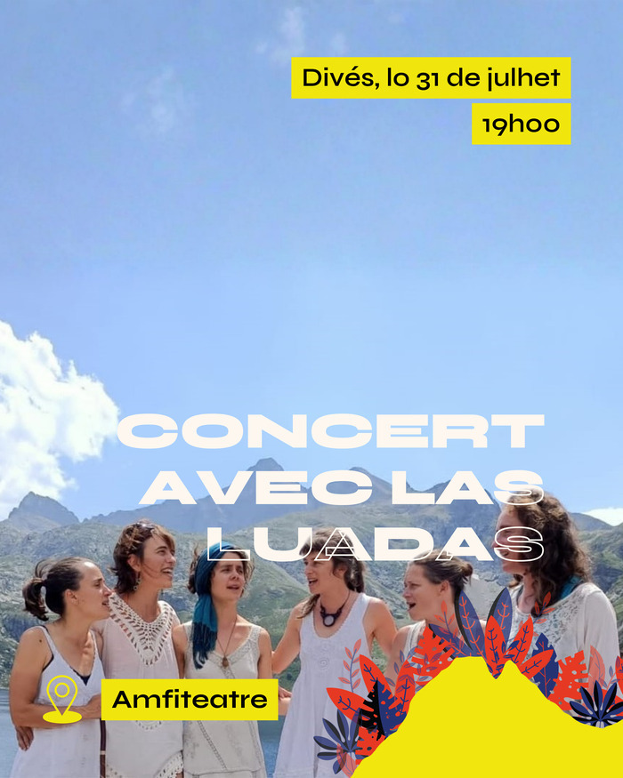 Concert avec Las Luadas