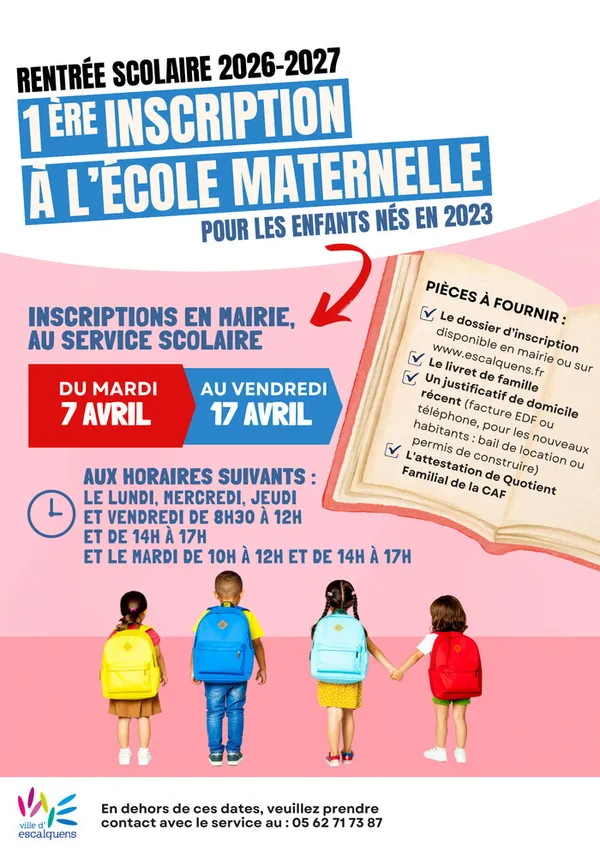 Pré-inscription en maternelle