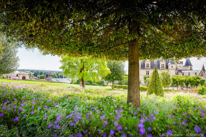 L’histoire des jardins du château royal d’Amboise en visite guidée