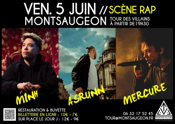 [ ASRUNN x MERCURE x MINH // 5 Juin // 20H - 00H ]
