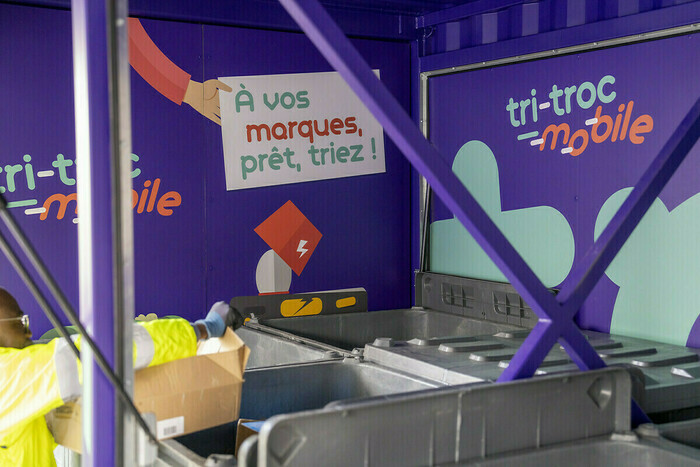 Tri-troc mobile