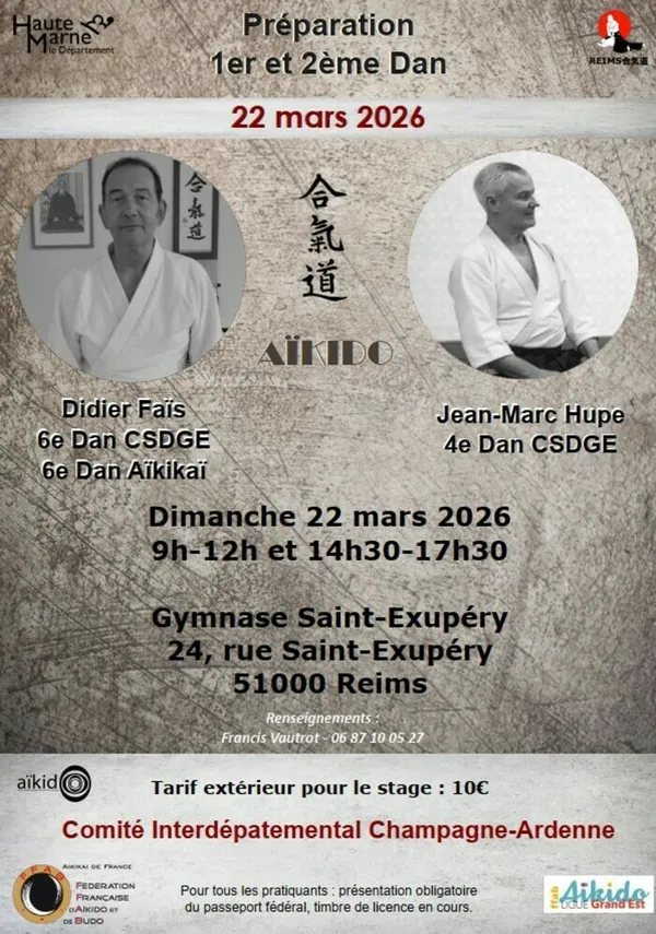 Préparation Dan 1 & 2