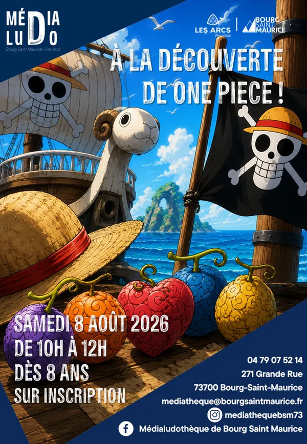 A la découverte de One Piece ! Atelier dessin, jeu et écriture