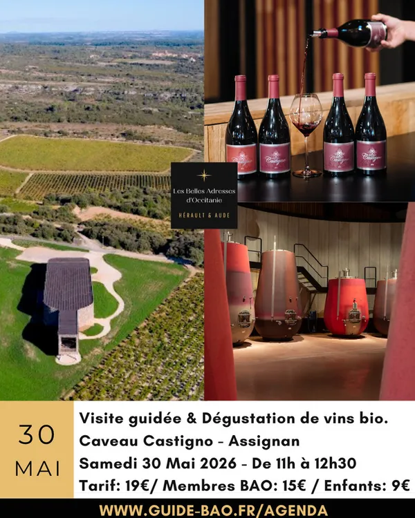 Visite guidée Caveau Castigno à Assignan