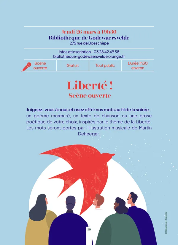 Scène ouverte "Liberté !"