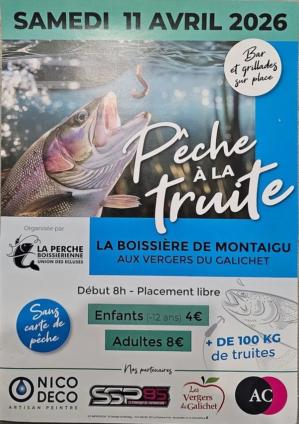 Pêche à la truite 2026