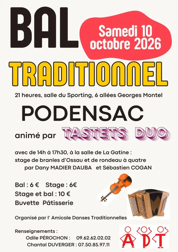 stage et bal