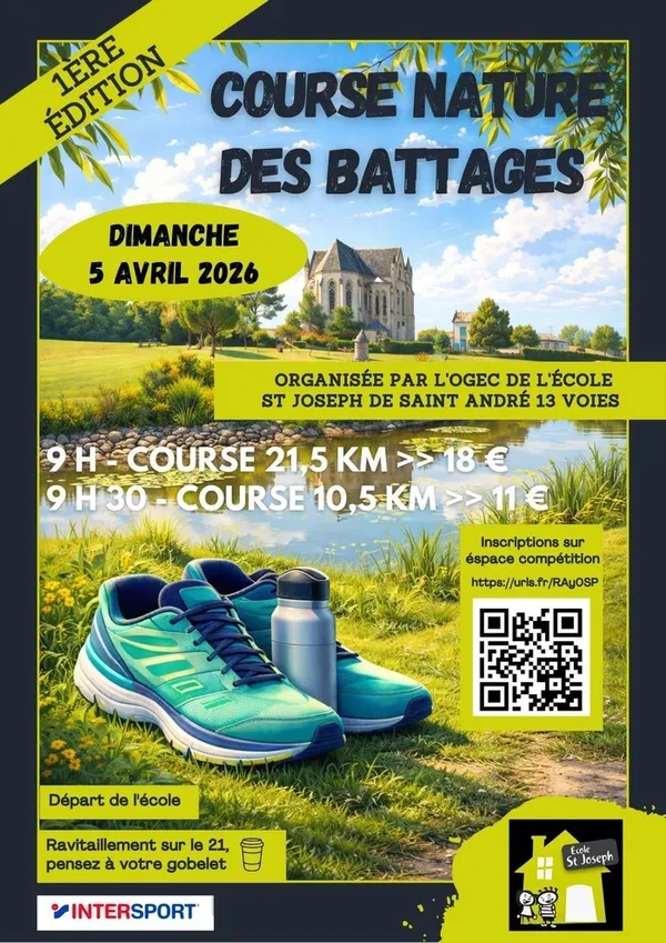 Course nature des Battages