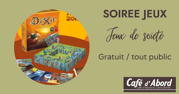 Soirée jeux de société