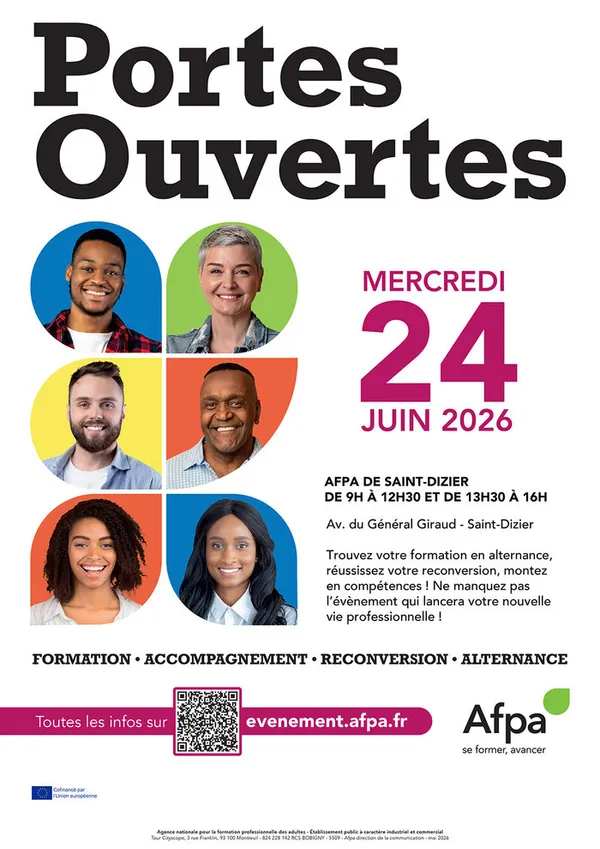 Portes ouvertes Afpa de Saint-Dizier