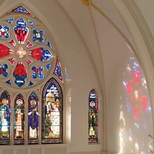 Chapelles et enluminures de l'évangéliaire de Saint-Mihiel