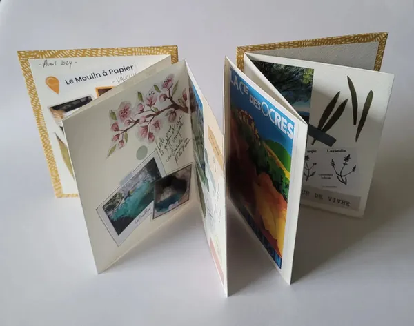 Atelier carnet accordéon