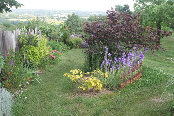 Découverte d'un jardin de campagne