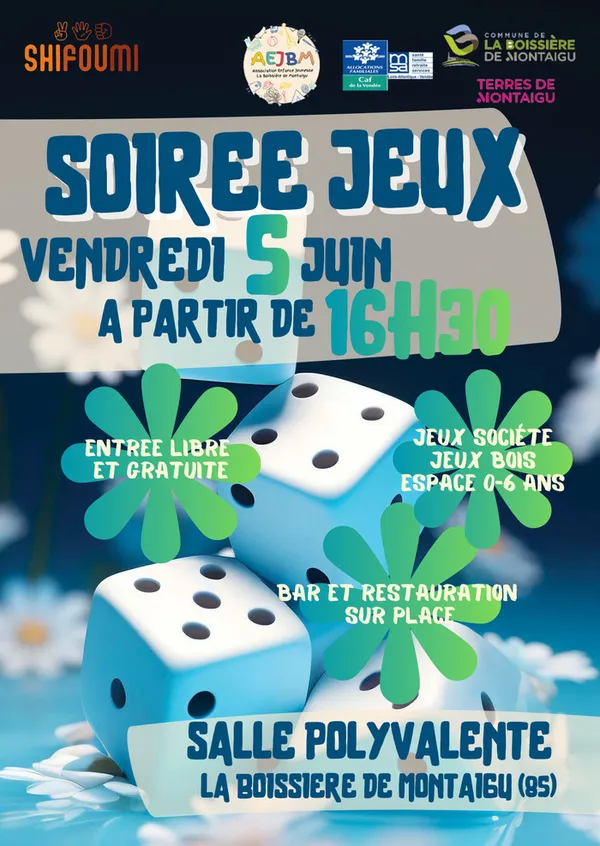 AEJBM - Soirée jeux juin 2026