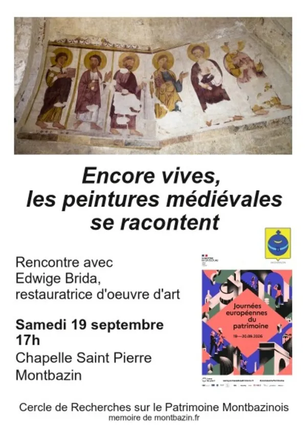 Conférence : Encore vives les peintures médiévales se racontent