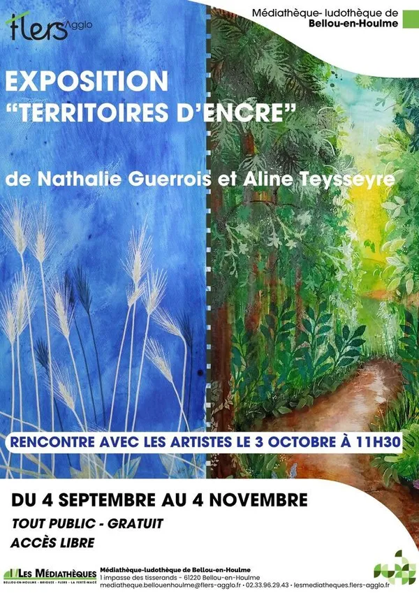 Rencontrez Aline et Nathalie autour de leurs œuvres