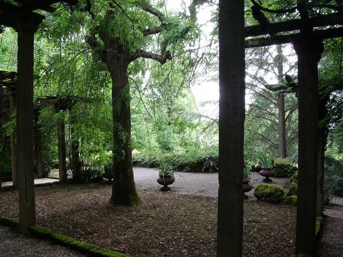 Visite du parc de La Cure d'Air Trianon