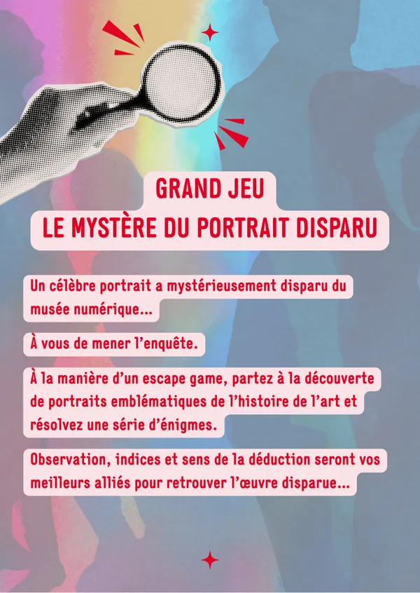 Grand jeu: Le mystère du portrait disparu