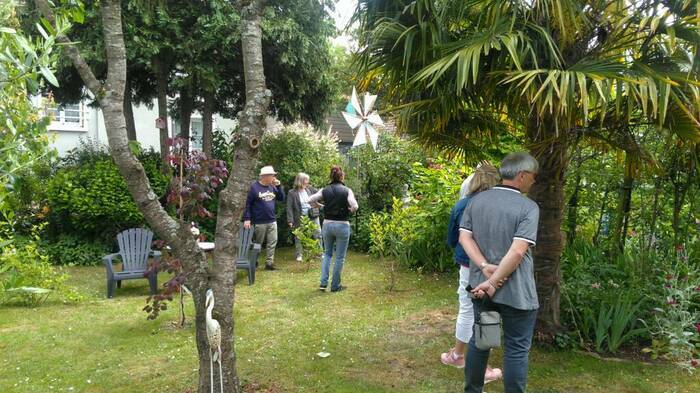Visite du jardin ludique de Patrick et Roland