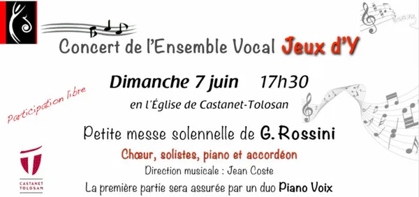 Concert Ensemble Vocal Jeux d'Y