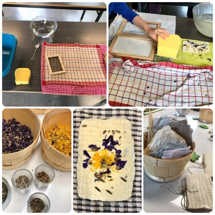 Atelier "Fabriquer son papier"