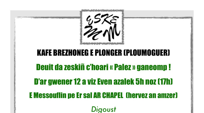 12/06 - Café breton à Ploumoguer - Apprendre à jouer du palet en breton