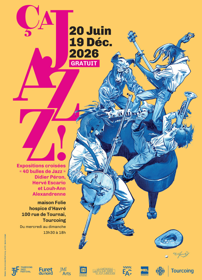 Vernissage de l'exposition ÇA JAZZ !