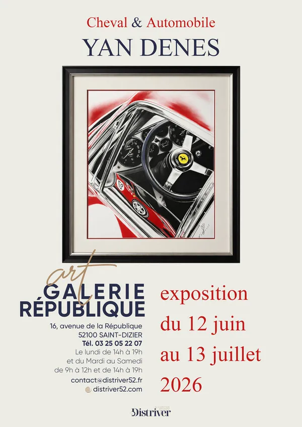 Cheval & Automobile, exposition de Yan Denes