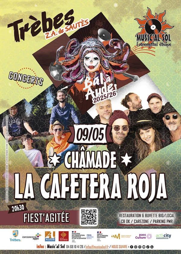 LA CAFETERA ROJA + CHÂMADE – Fiest’agitée
