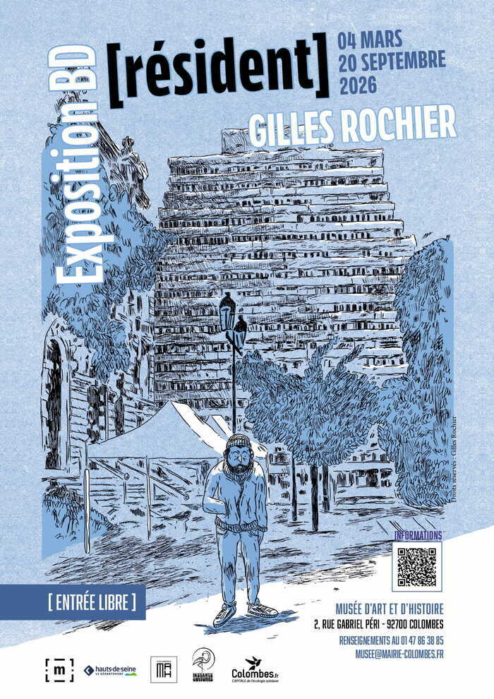 [résident] Exposition BD Gilles Rochier