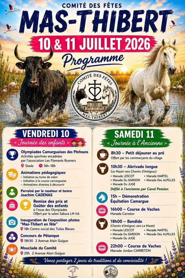 Mas-Thibert en fête
