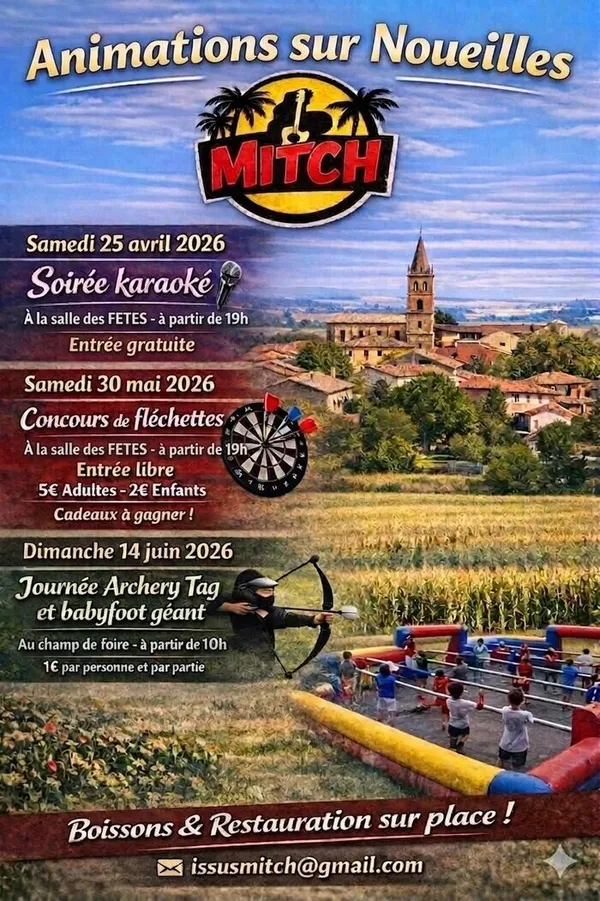 Les animations de l'association Mitch
