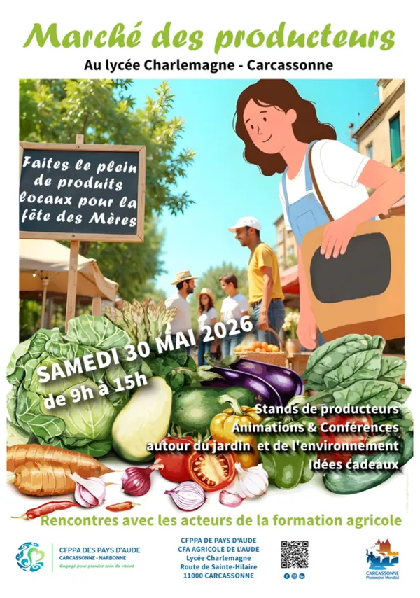 Un marché de producteurs pas comme les autres à Carcassonne