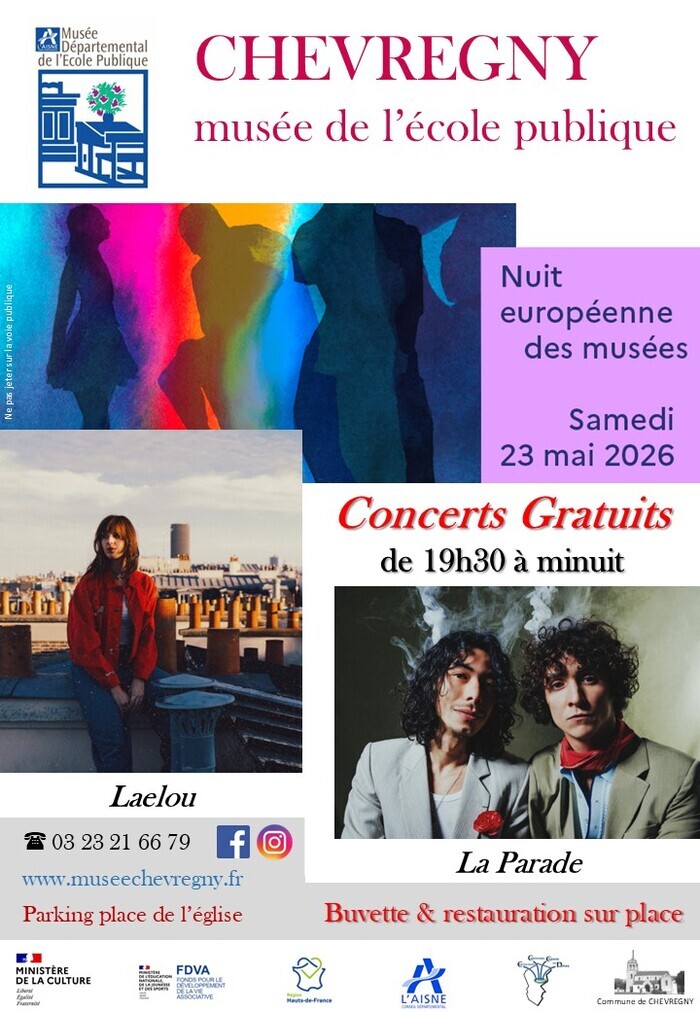 Concerts gratuits : La parade & Laelou