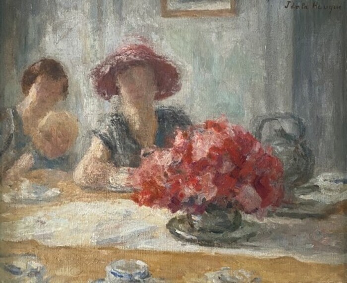 Visite guidée de l'exposition "Jean de La Hougue (1874-1959), entre échappées et intimités"