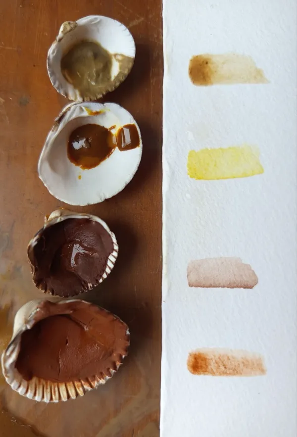 Atelier Fabrication d'aquarelles nature