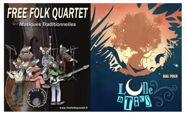 Lune à Tics & Free Folk Quartet