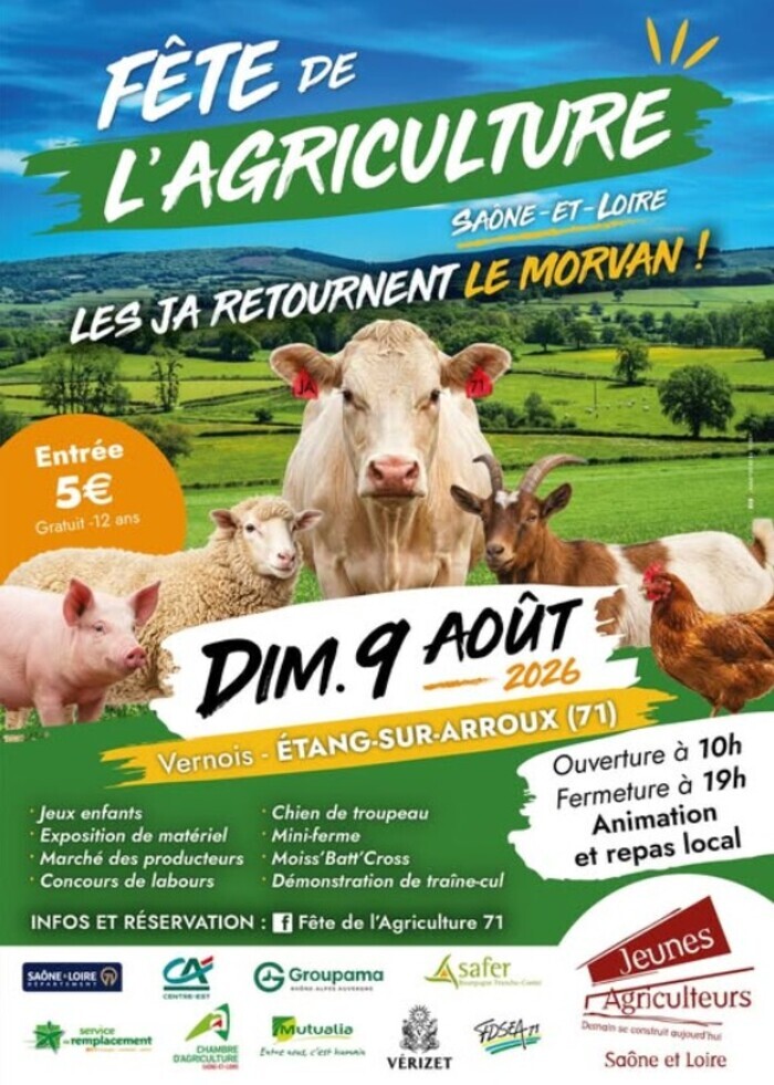 Fête de l'Agriculture 71 à Etang-sur-Arroux