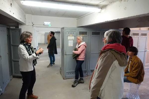 Visite guidée du vestiaire des filetières