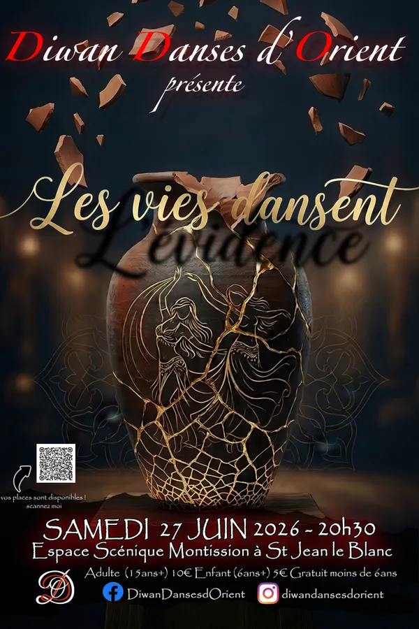 Spectacle de danses orientales : Les Vies Dansent