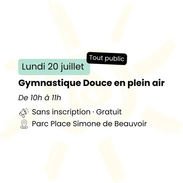 Gymnastique Douce en plein air