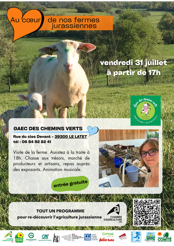 Au Coeur de nos Fermes Jurassiennes - GAEC DES CHEMINS VERTS