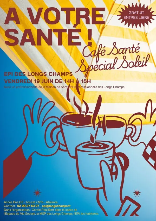 Café Santé " Vivre avec le soleil"