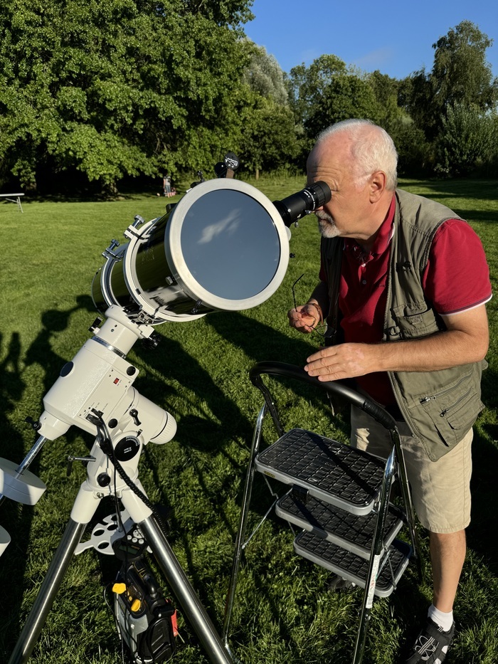 Observation des étoiles à la Ferme du Héron