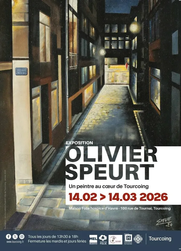 Olivier Speurt, un peintre au cœur de Tourcoing