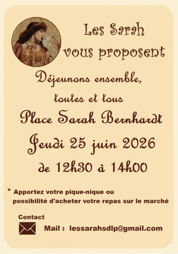 🪻💜 "Les Sarah sont dans la place", vous proposent 💜🪻