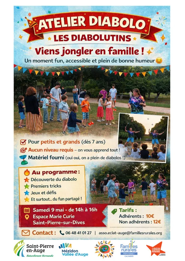 Atelier Diabolo avec les Diabolutins