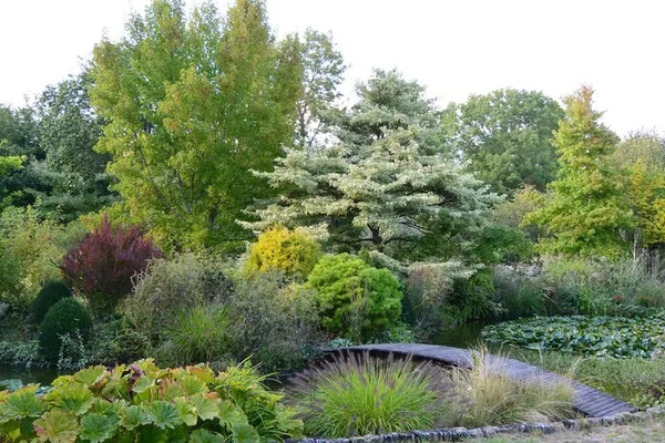 Visite libre sur 2 ha de jardin paysager et botanique.