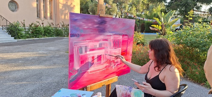 Live painting