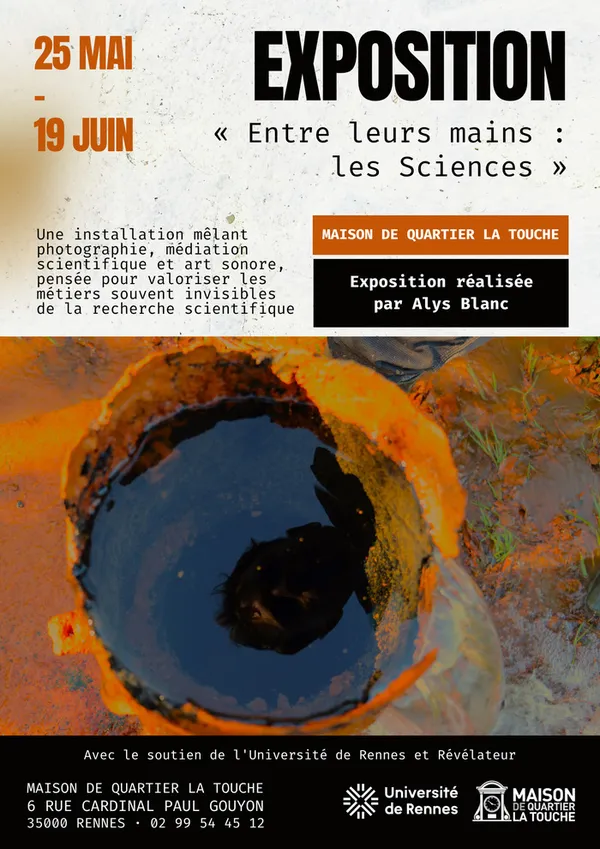 Exposition : « Entre leurs mains : les Sciences »